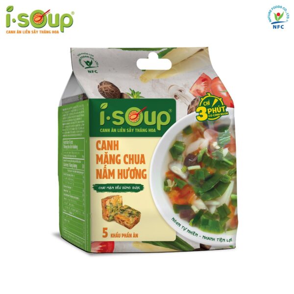 canh chua nấm hương