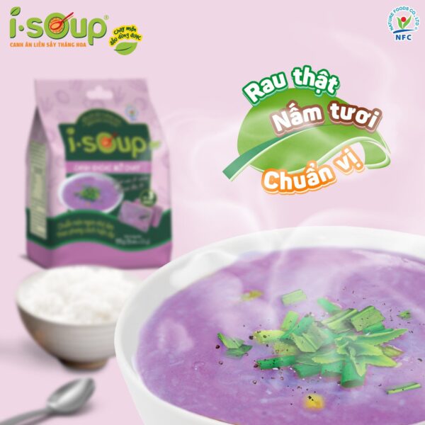 isoup canh khoai mỡ chay isoup canh khoai mỡ chay