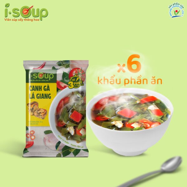 isoup gà lá giang isoup gà lá giang