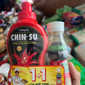 Chinsu Tương Ớt 500g tặng Nước Tương Nấm Shitake 120ml