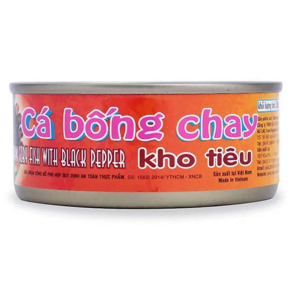 CA BONG CHAY KHO TIEU