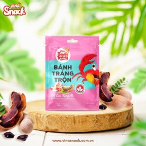 Miss bánh tráng Vị cua rang me 10 bịch/xâu