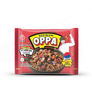 Mì oppa tương đen sườn heo thùng 30 gói 65gr