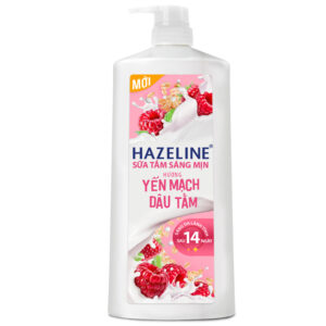Sữa tắm dưỡng ẩm sáng da Hazeline yến mạch dâu tằm 1kg