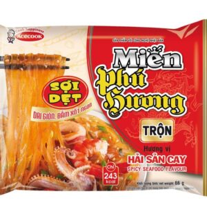 Miến Phú Hương trộn hải sản cay thùng 24 gói 66g