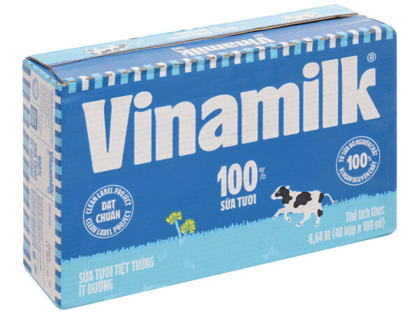 vinamilk it duong 48 vinamilk it duong 48