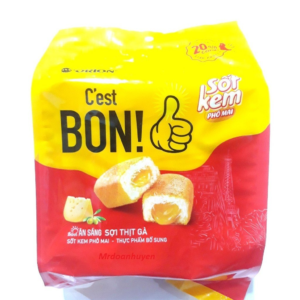 Bánh bon Sốt phô mai túi 5 gói 101.5g