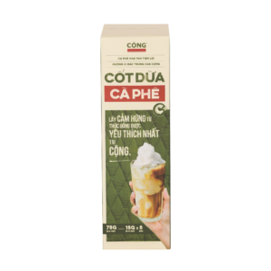 Cà phê cốt dừa Cộng cà phê hộp 5 gói